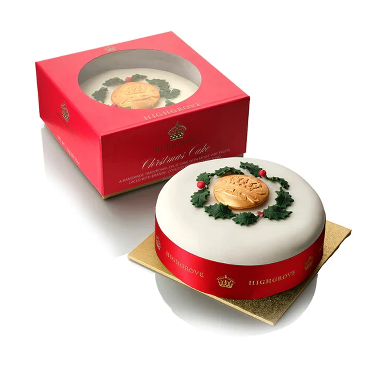 Christmas Cake Boxes with Lid - Image 2